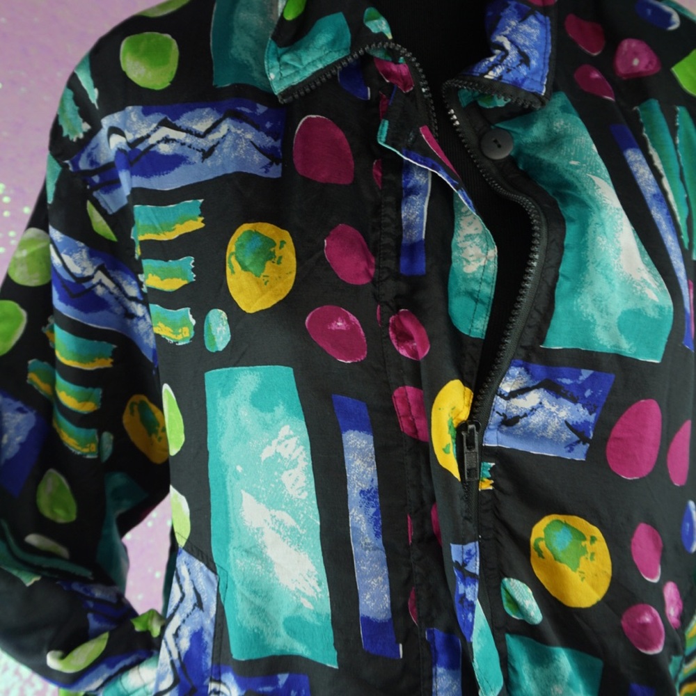 Vintage 80’s-90’s windbreaker - Picture 3 of 3
